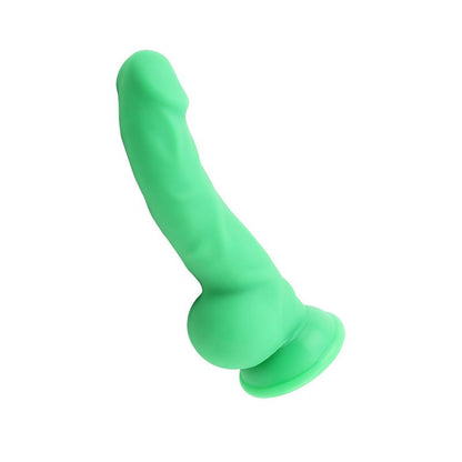 CHISA - CARL.L LIQUID SILICONE DILDO GREEN 21.7CM