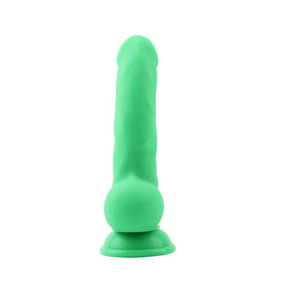 CHISA - CARL.L LIQUID SILICONE DILDO GREEN 21.7CM