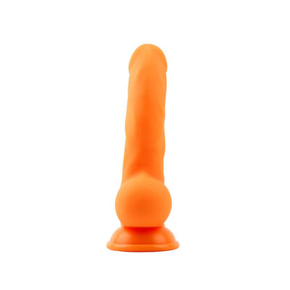 CHISA - CARL.L LIQUID SILICONE DILDO ORANGE 21.7CM
