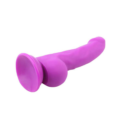 CHISA - CARL.L LIQUID SILICONE DILDO PURPLE 21.7CM