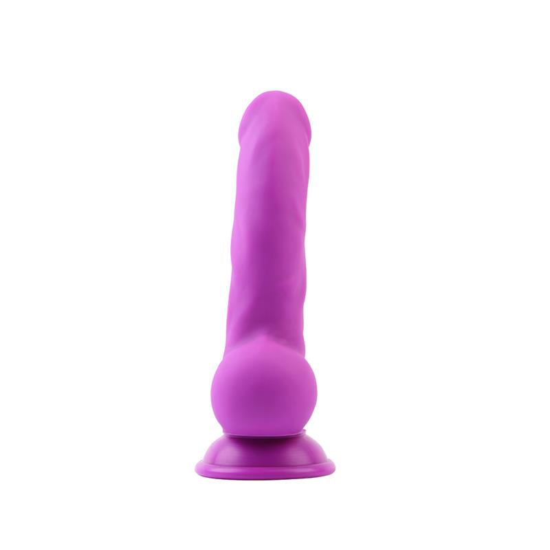 CHISA - CARL.L LIQUID SILICONE DILDO PURPLE 21.7CM