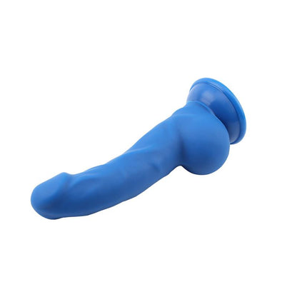 CHISA - CARL.L UID SILICONE DILDO BLUE 21.7CM