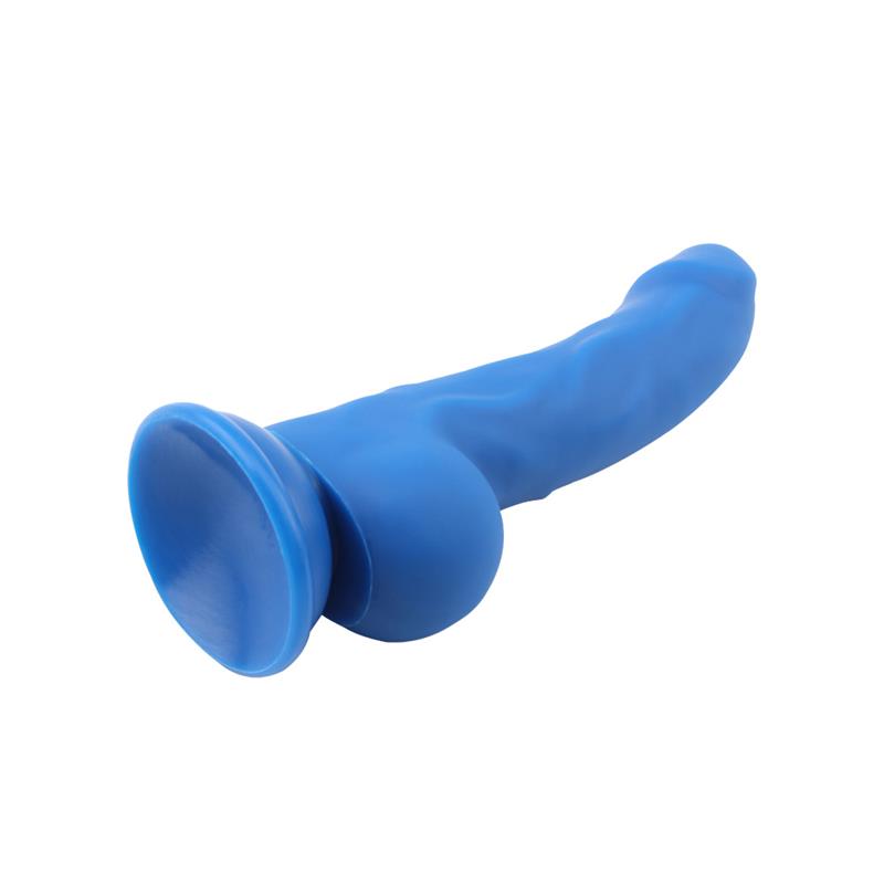 CHISA - CARL.L UID SILICONE DILDO BLUE 21.7CM