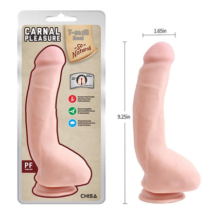 CHISA - CARNAL PLEASURE DUAL-DENSITY DILDO 23.5CM