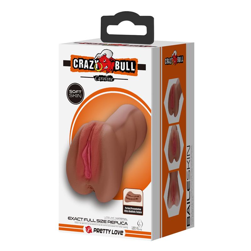 CRAZY BULL - CAROLINE MASTURBATOR VAGINA AND ANUS