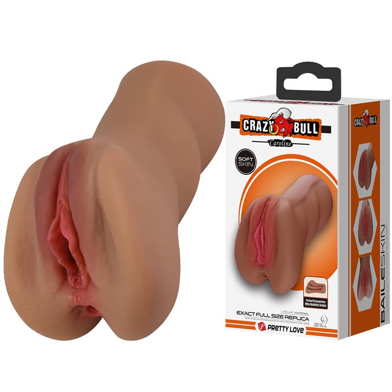 CRAZY BULL - CAROLINE MASTURBATOR VAGINA AND ANUS