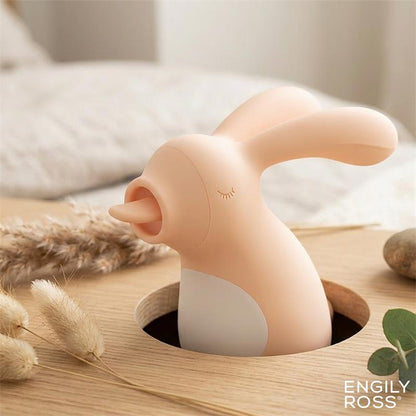 ENGILY ROSS - CAROTTY MASSAGER WITH VIBRATION AND LICKING TONGUE