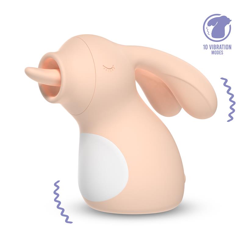 ENGILY ROSS - CAROTTY MASSAGER WITH VIBRATION AND LICKING TONGUE
