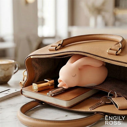 ENGILY ROSS - CAROTTY MASSAGER WITH VIBRATION AND LICKING TONGUE