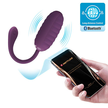 PRETTYLOVE - CASPER VIBRATING EGG WITH APP