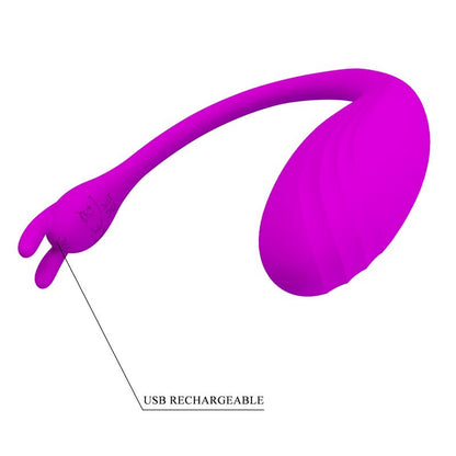 PRETTYLOVE - CATALINA VIBRATING EGG WITH APP PINK