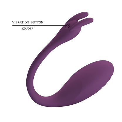 PRETTY LOVE - CATALINA VIBRATOR APP REMOTE CONTROL PURPLE