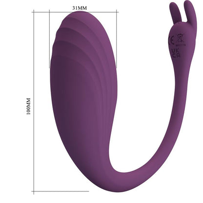 PRETTY LOVE - CATALINA VIBRATOR APP REMOTE CONTROL PURPLE