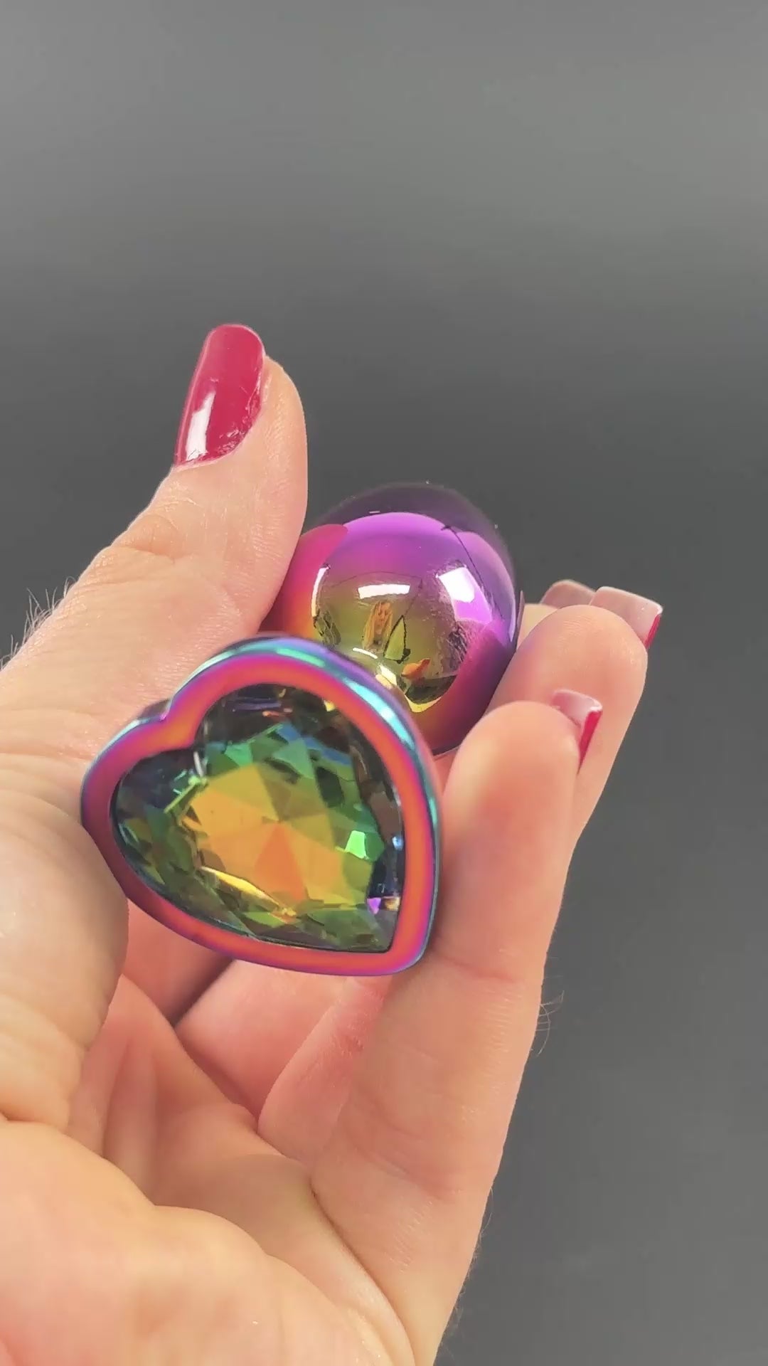 CAMTOYZ - IRIDESCENT ANAL PLUG SOLARI