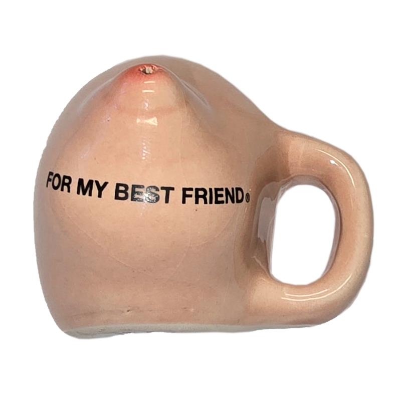 DIVERTY SEX - CERAMIC BREAST-SHAPED FRIDGE MAGNET