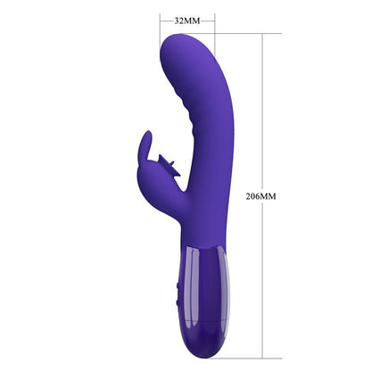 PRETTYLOVE - CERBERUS YOUTH LICKING RABBIT VIBRATOR