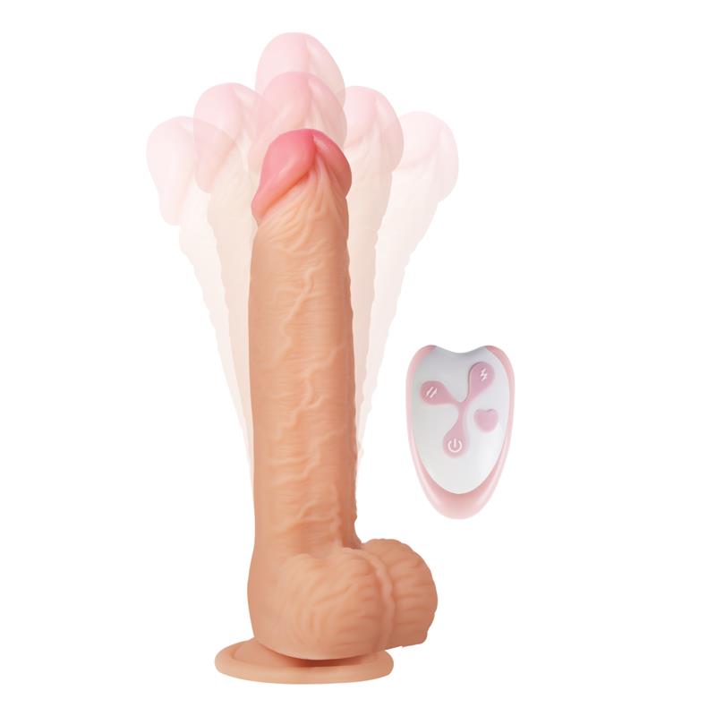 CENTAURO - CESUR 3.0 REALISTIC DILDO VIBRATING, WAVY, 360º AND UP-AND-DOWN MOVEMENT REMOTE CONTROL USB