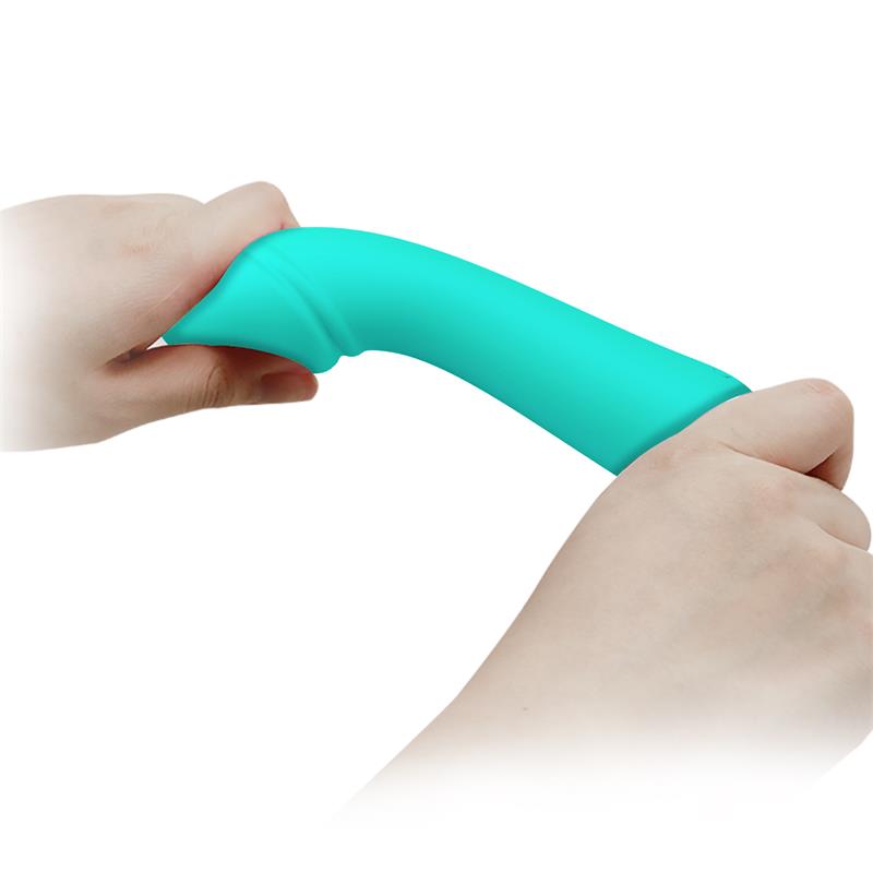 PRETTY LOVE - CETUS RECHARGEABLE VIBRATOR AQUA GREEN
