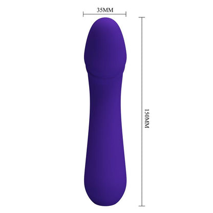 PRETTYLOVE - CETUS VIBRATOR PURPLE