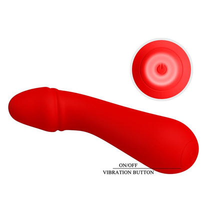 PRETTYLOVE - CETUS VIBRATOR RED