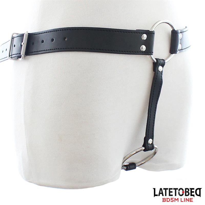 LATETOBED BDSM LINE - CHASTITY STRING PANTS ADJUSTABLE