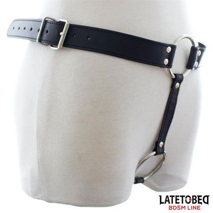 LATETOBED BDSM LINE - CHASTITY STRING PANTS ADJUSTABLE