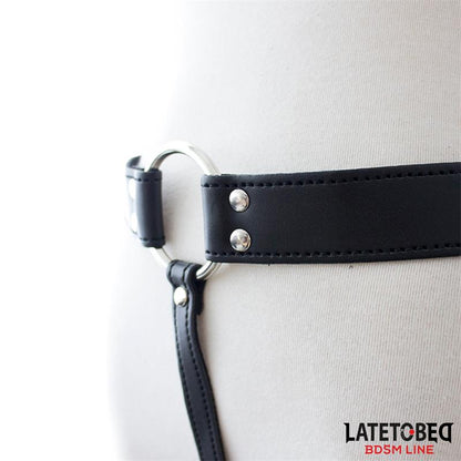 LATETOBED BDSM LINE - CHASTITY STRING PANTS ADJUSTABLE