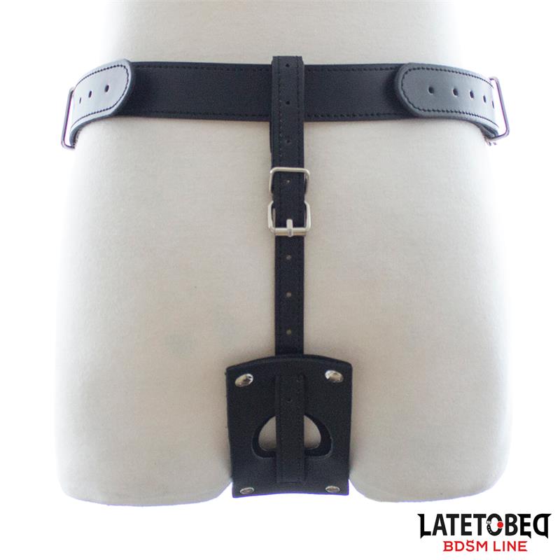 LATETOBED BDSM LINE - CHASTITY STRING PANTS ADJUSTABLE