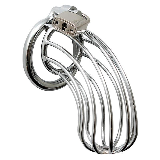 BONDAGE PLAY - CHASTITY WITH PADLOCK, METAL