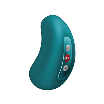 FUN FACTORY - CHERIE DOUBLE AIR PULSE VIBRATOR BOTTLE GREEN