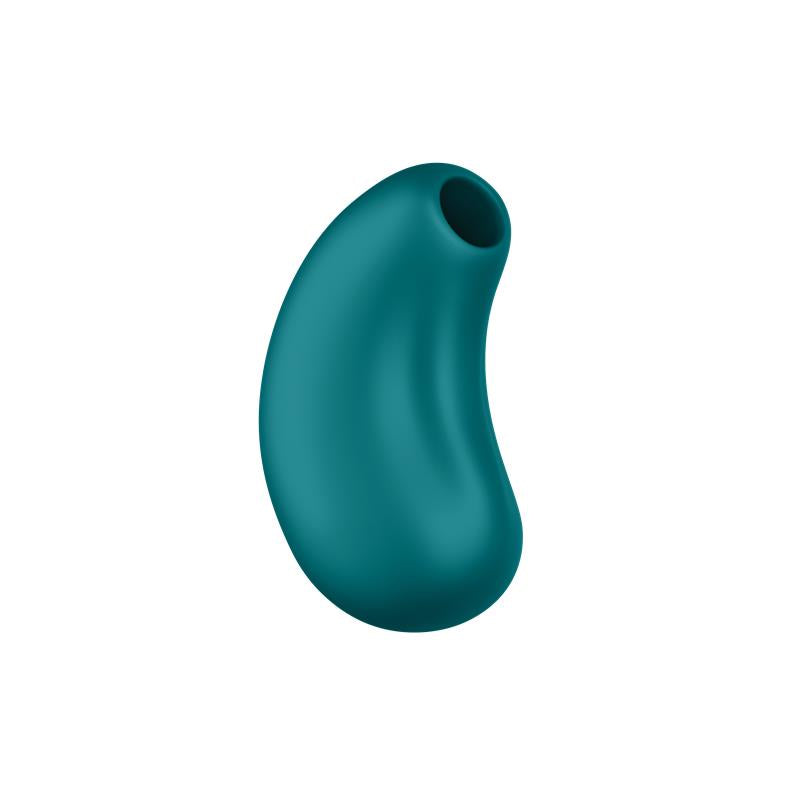 FUN FACTORY - CHERIE DOUBLE AIR PULSE VIBRATOR BOTTLE GREEN