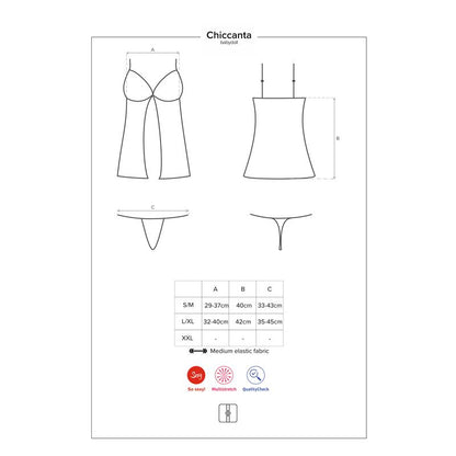 OBSESSIVE - CHICCANTA BABYDOLL AND THONG