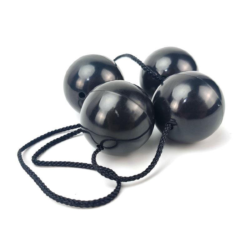 A-GUSTO - CHINESE BALLS CHAIN BLACK