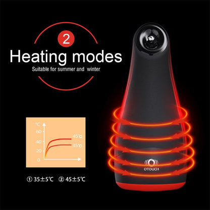 OTOUCH - CHIVEN 3 MALE MASTURBATOR HEAT EFFECT LIQUID SILICONE BLACK