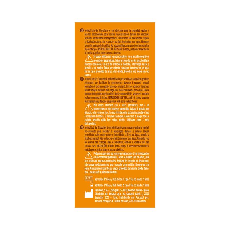 CONTROL - CHOCOLATE LUBRICANT 75 ML