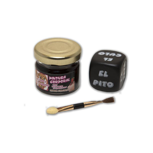 DIVERTY SEX - CHOCOLATE PAINT + BRUSH AND DICE POSTURES