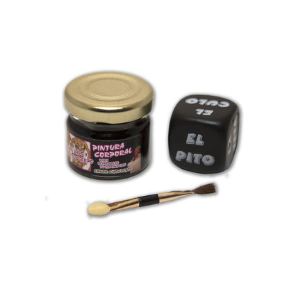DIVERTY SEX - CHOCOLATE PAINT + BRUSH AND DICE POSTURES