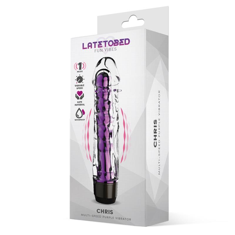 LATETOBED - CHRIS MULTI-SPEED VIBE PURPLE