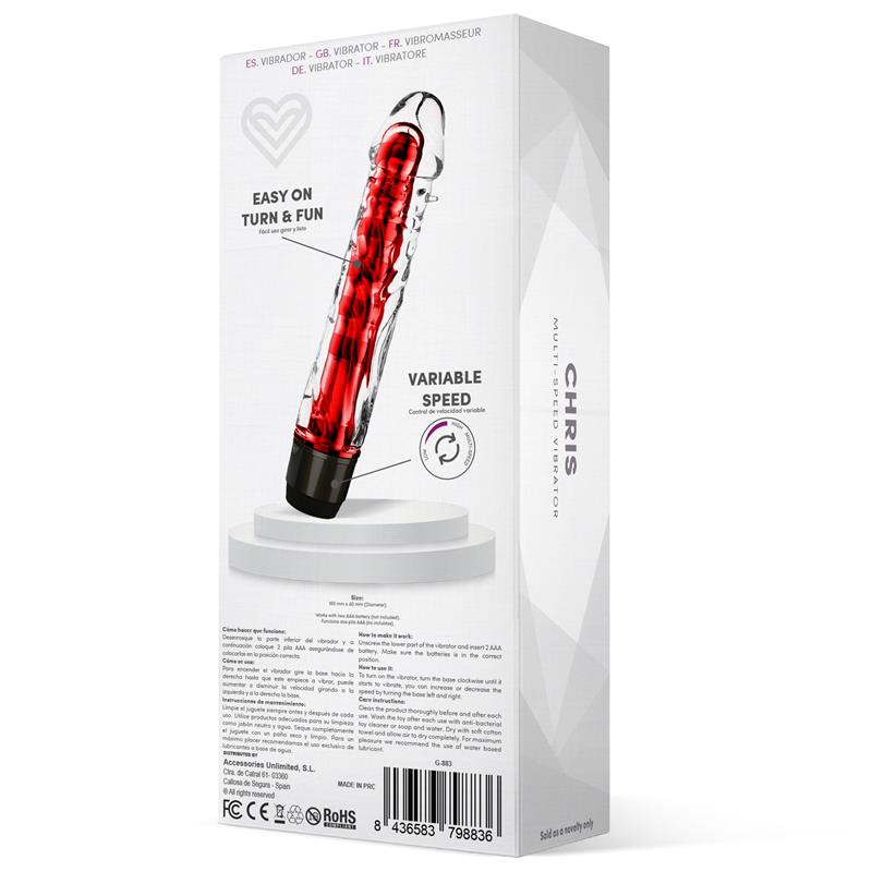 LATETOBED - CHRIS MULTI-SPEED VIBE RED