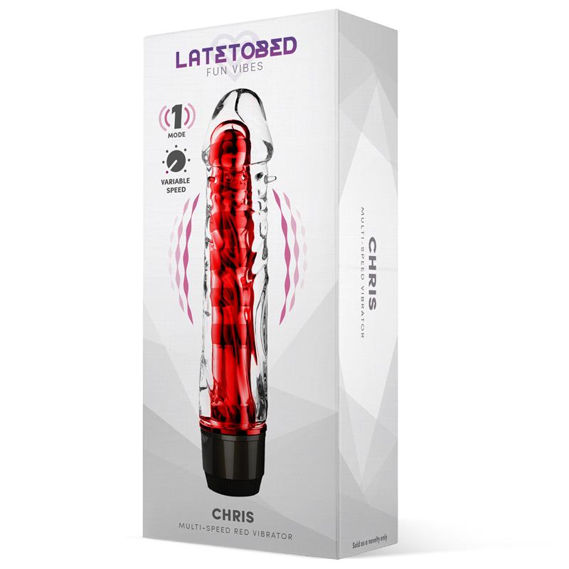 LATETOBED - CHRIS MULTI-SPEED VIBE RED