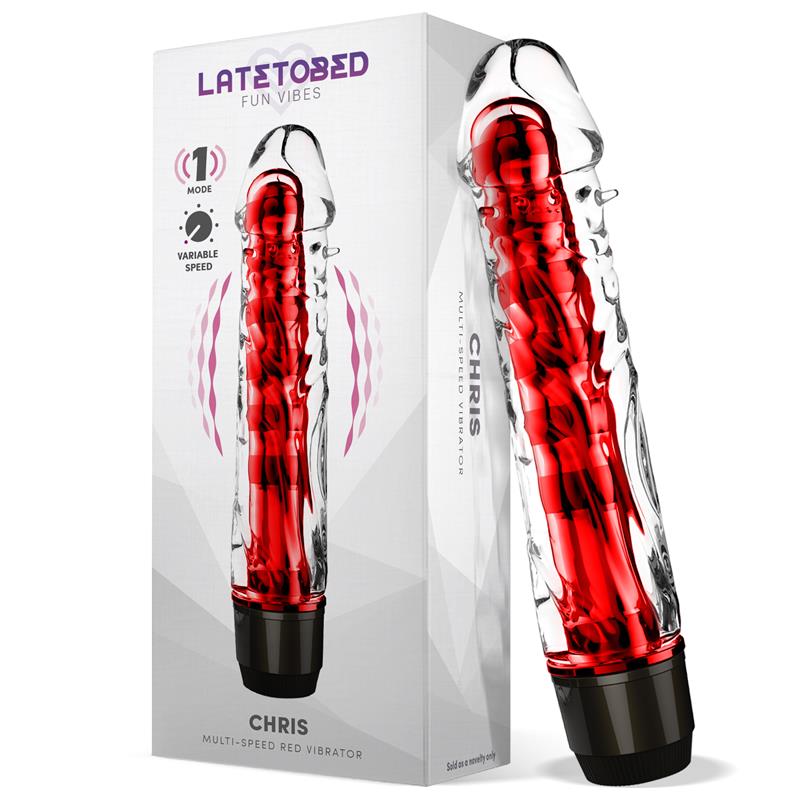 LATETOBED - CHRIS MULTI-SPEED VIBE RED