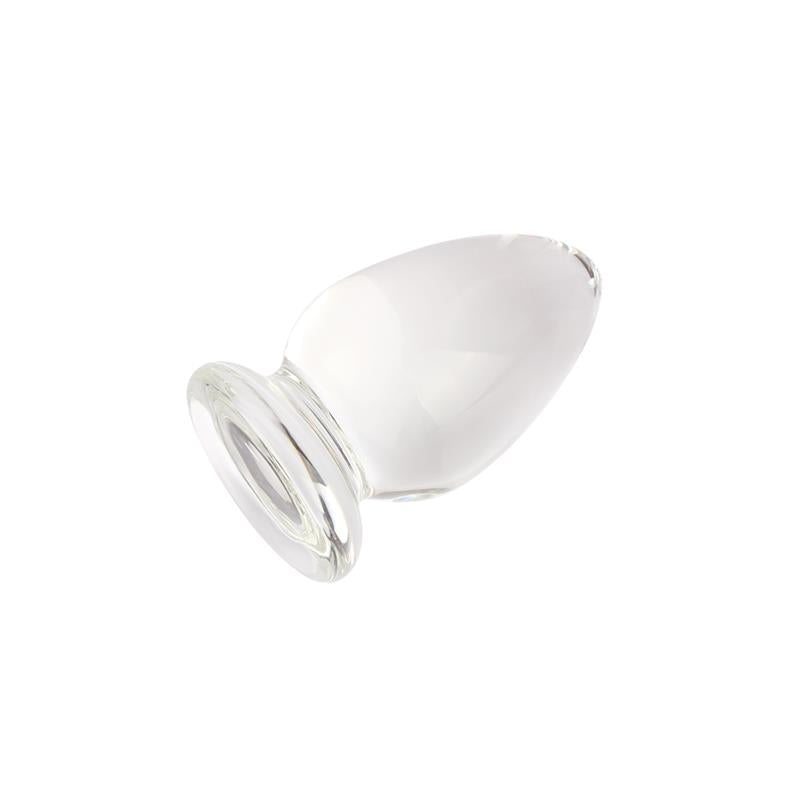 CHISA - CHUBBY WIDE GLASS BUTT PLUG 3