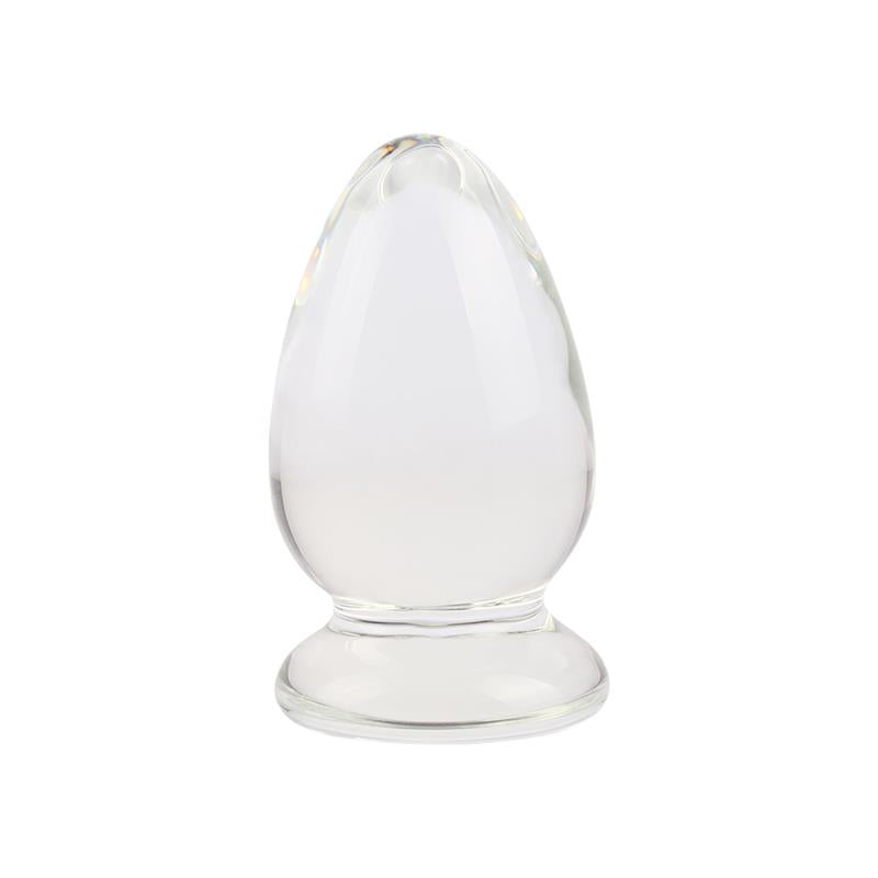 CHISA - CHUBBY WIDE GLASS BUTT PLUG 3