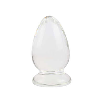 CHISA - CHUBBY WIDE GLASS BUTT PLUG 3