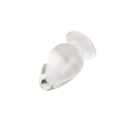 CHISA - CHUBBY WIDE GLASS BUTT PLUG 3