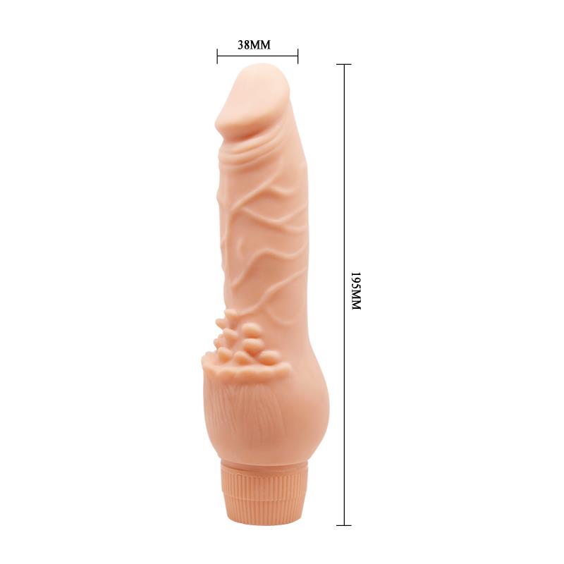 BAILE - BARBARA REALISTIC VIBRATOR 19.5 CM FLESH