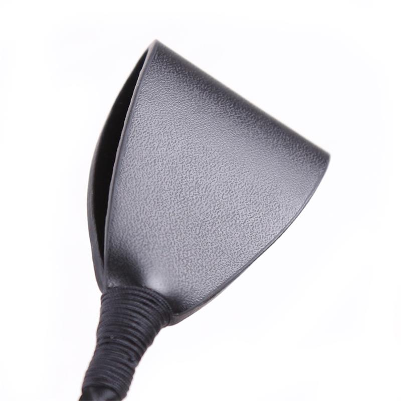 LATETOBED BDSM LINE - CLASSIC CROP BLACK AND GOLD 30 CM