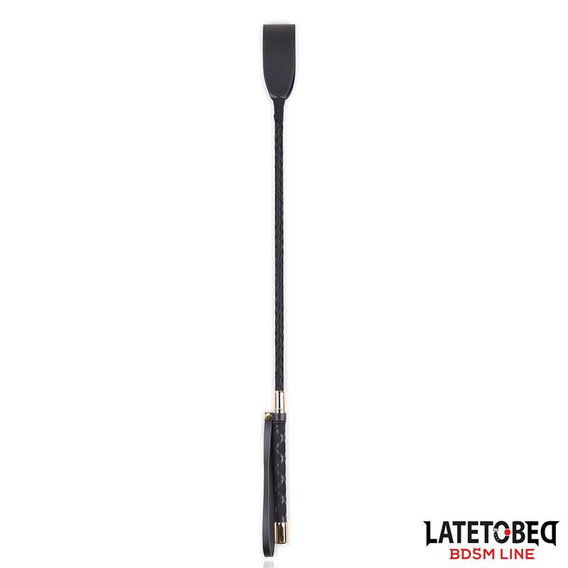LATETOBED BDSM LINE - CLASSIC CROP GOLDEN METAL 55 CM