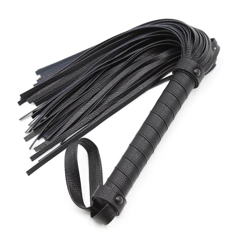 LATETOBED BDSM LINE - CLASSIC FLOGGER 42 CM BLACK