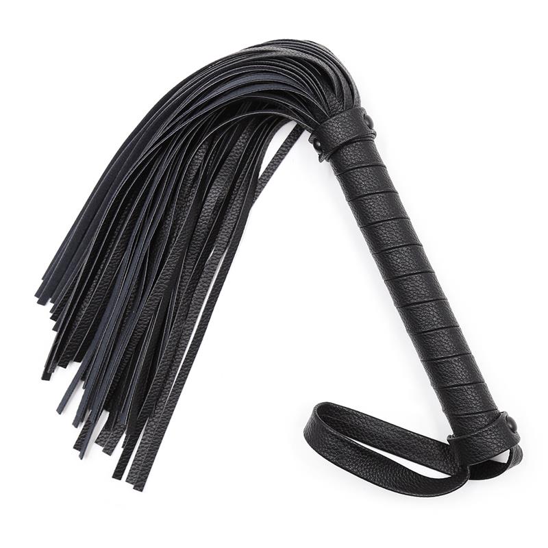 GAMME BDSM LATETOBED - FLAGELLATEUR CLASSIQUE 42 CM NOIR